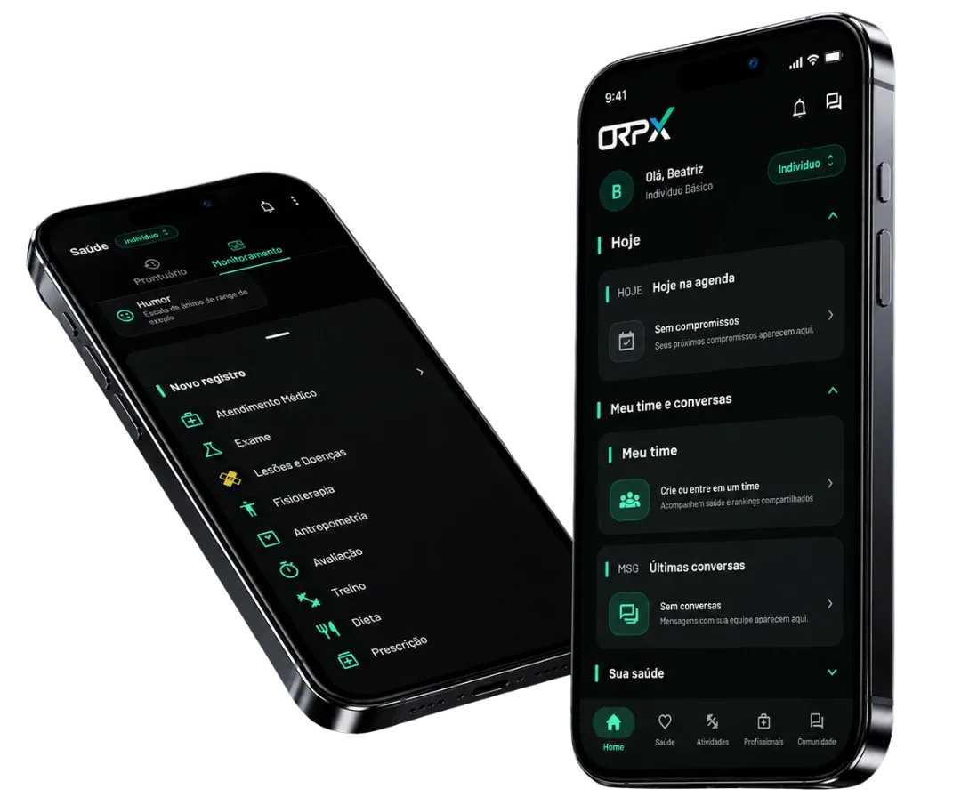 App ORPX: saúde e monitoramento